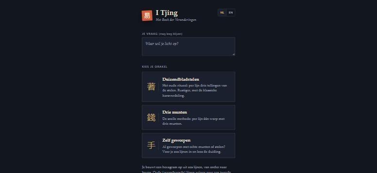 De webapp itjing.app